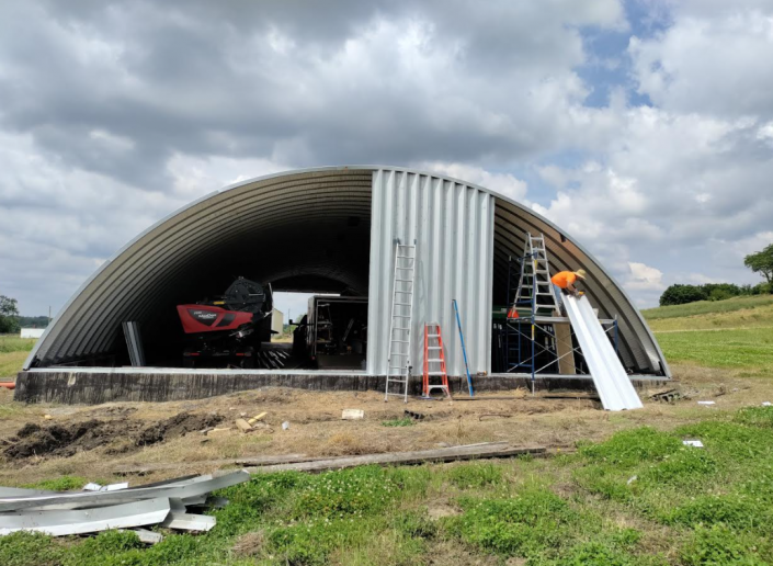 Repair Quonset Building